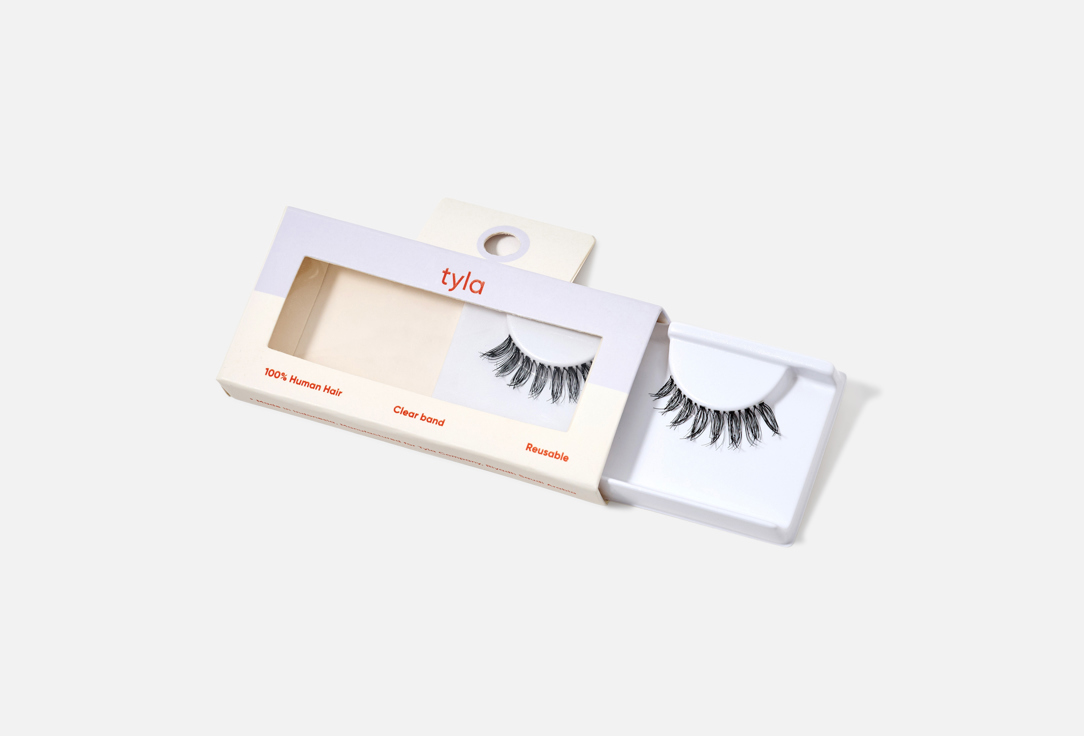 Tyla Natural Eyelashes Natural Hair 05, Mini waves 1 pairs Tyla Natural Eyelashes Natural Hair