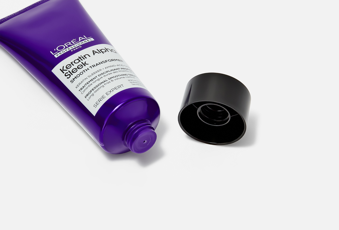 LOreal professionnel smoothing hair treatment cream Keratin Alpha Sleek 200 l LOreal professionnel smoothing hair treatment cream Keratin Alpha Sleek