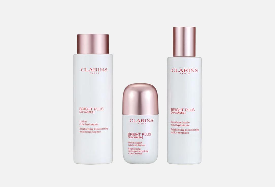 Clarins face care routine set Bright Plus Advanced