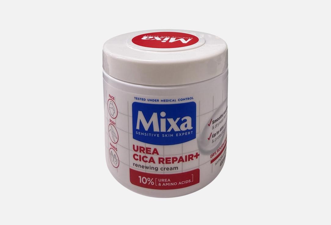 mixa RESTORING BODY CREAM Urea Cica Repair+ Renewing Cream 400 ml mixa RESTORING BODY CREAM Urea Cica Repair+ Renewing Cream