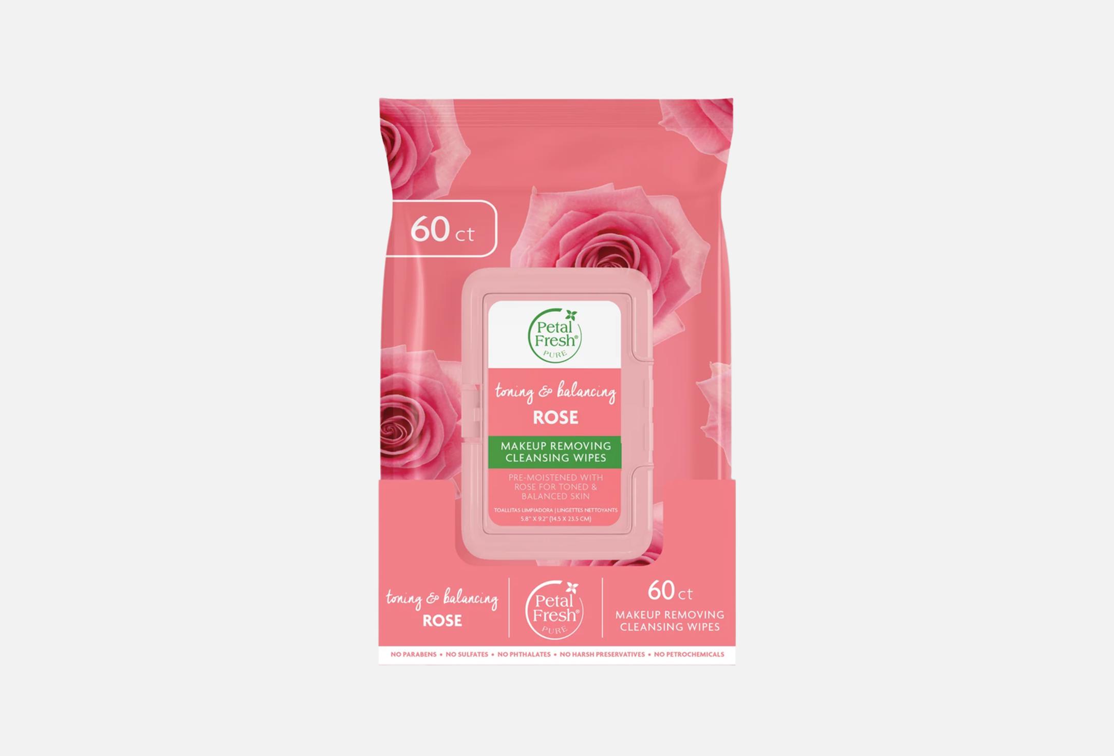 Rose Makeup Wipes  60 