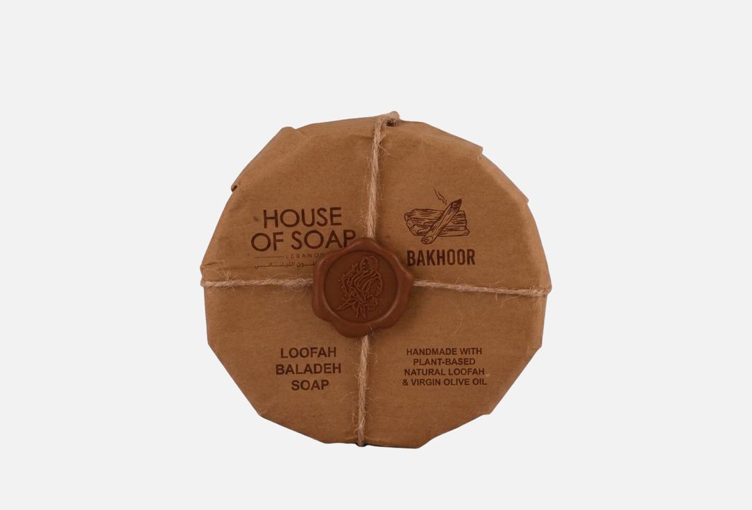 HOUSE OF SOAP LEBANON Loofah Baladi Soap Bakhour 300 g HOUSE OF SOAP LEBANON Loofah Baladi Soap Bakhour