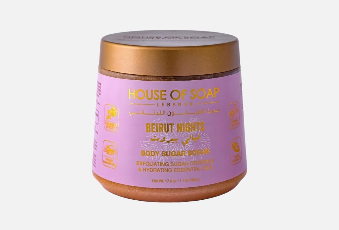 HOUSE OF SOAP LEBANON Body Sugar Scrub Beirut Nights 500 g HOUSE OF SOAP LEBANON Body Sugar Scrub Beirut Nights