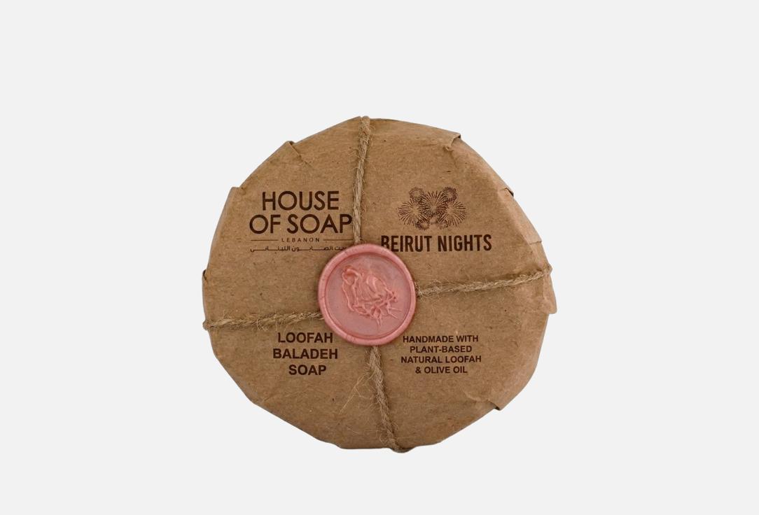 HOUSE OF SOAP LEBANON Loofah Baladi Soap Beirut Nights 300 g HOUSE OF SOAP LEBANON Loofah Baladi Soap Beirut Nights