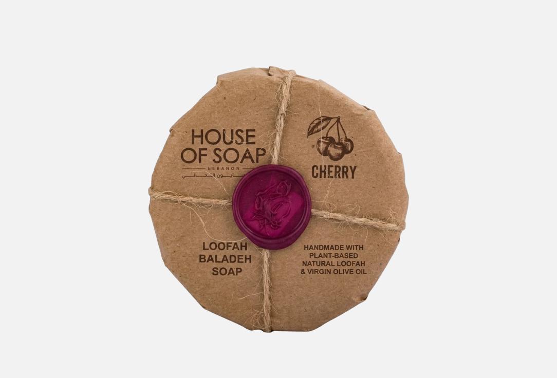 HOUSE OF SOAP LEBANON Loofah Baladi Soap Cherry 300 g HOUSE OF SOAP LEBANON Loofah Baladi Soap Cherry