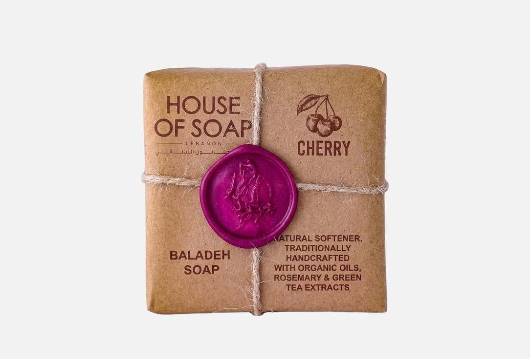 HOUSE OF SOAP LEBANON Baladi Soap Cherry 210 g HOUSE OF SOAP LEBANON Baladi Soap Cherry