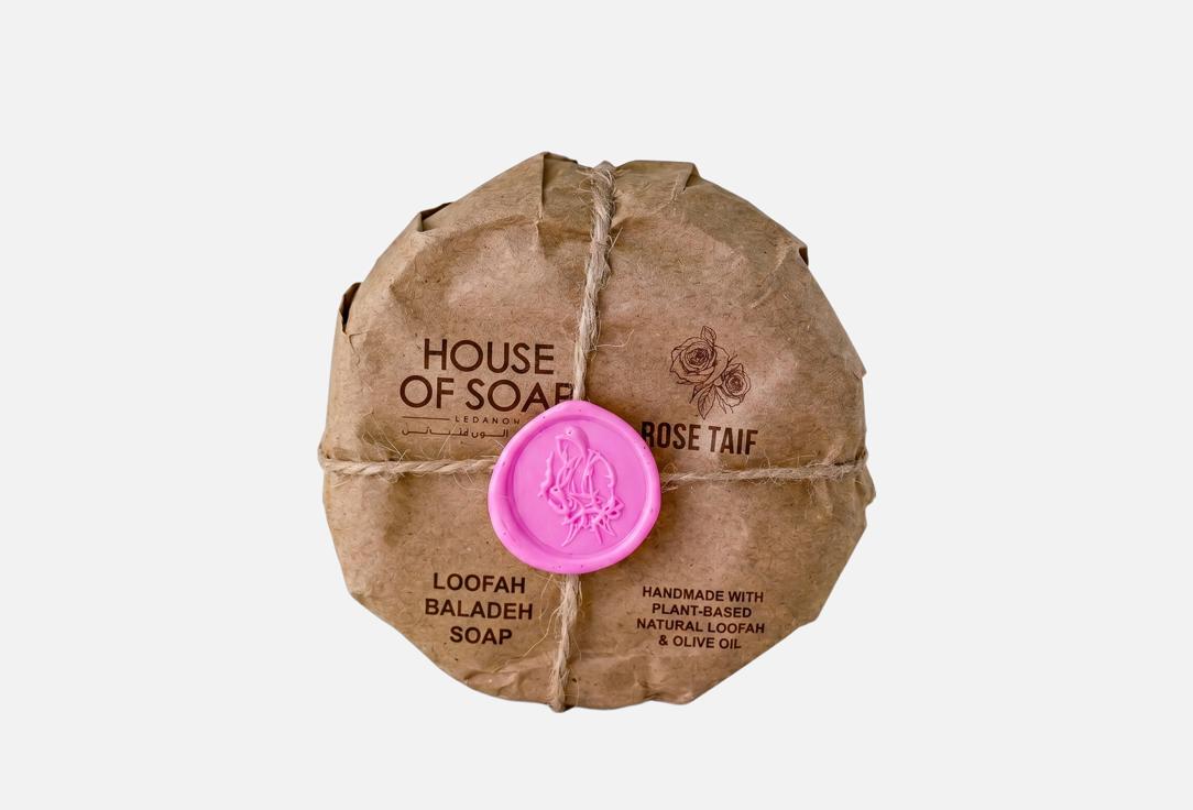 HOUSE OF SOAP LEBANON Loofah Baladi Soap Rose Taef