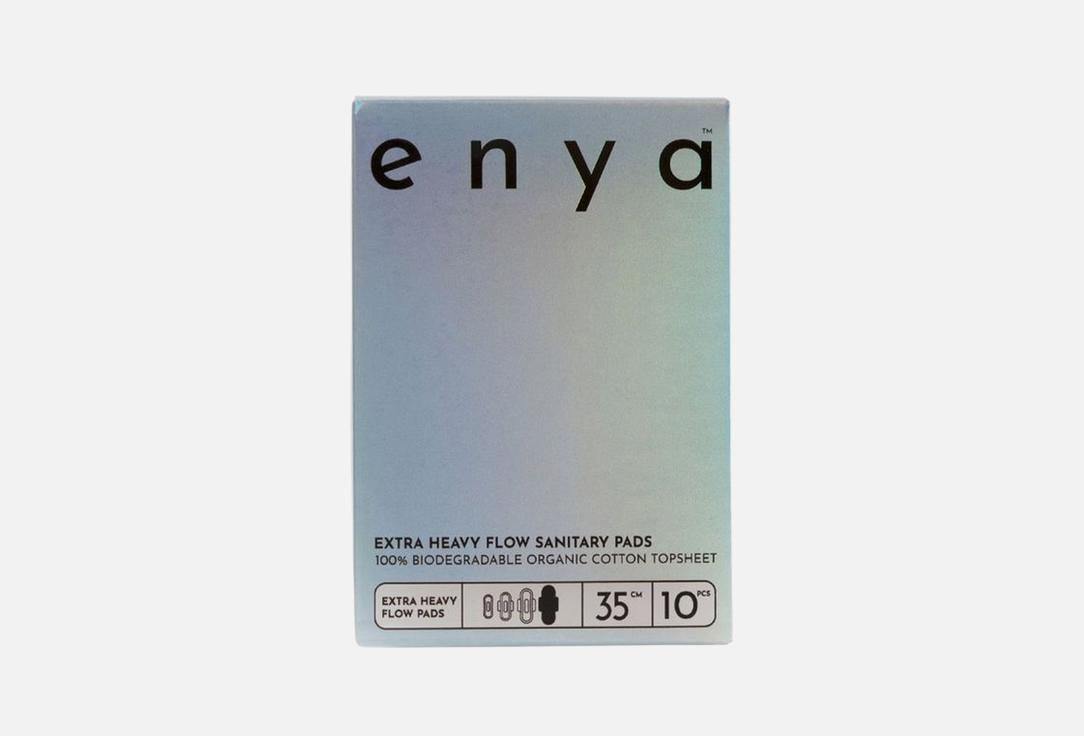 Enya Sanitary Cotton Pads Extra Heavy Flow Organic Pads 10 pcs Enya Sanitary Cotton Pads Extra Heavy Flow Organic Pads