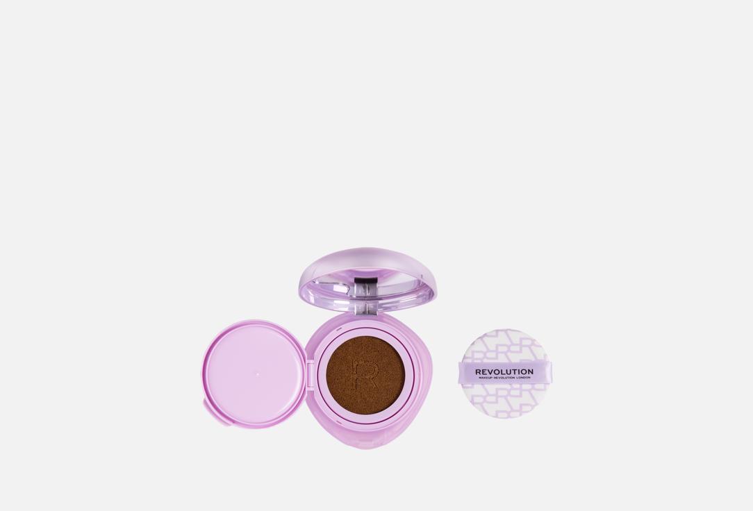 MakeUp Revolution Cushion Foundation Superdewy Dark Neutral Warm 9 g MakeUp Revolution Cushion Foundation Superdewy