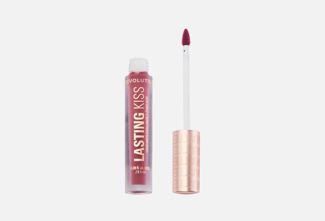 MakeUp Revolution Matte liquid lipstick Lasting Kiss Rosebud Pink 2.5 ml MakeUp Revolution Matte liquid lipstick Lasting Kiss
