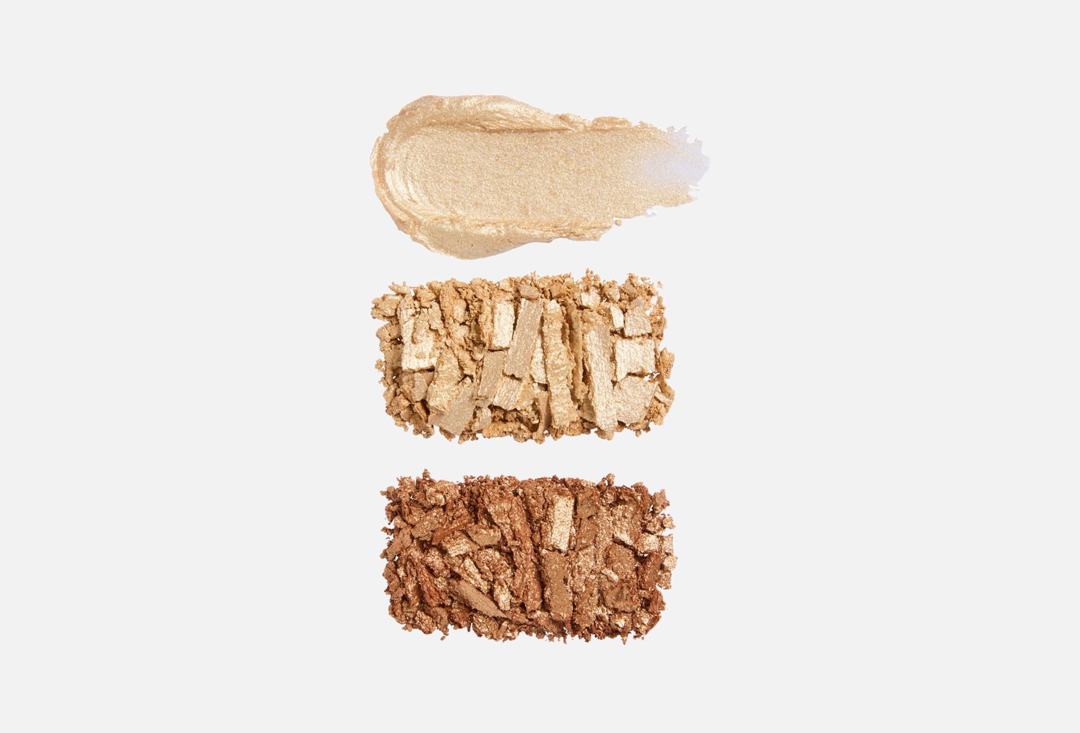 MakeUp Revolution Cream & powder highlighter palette Highlight Icon Palette