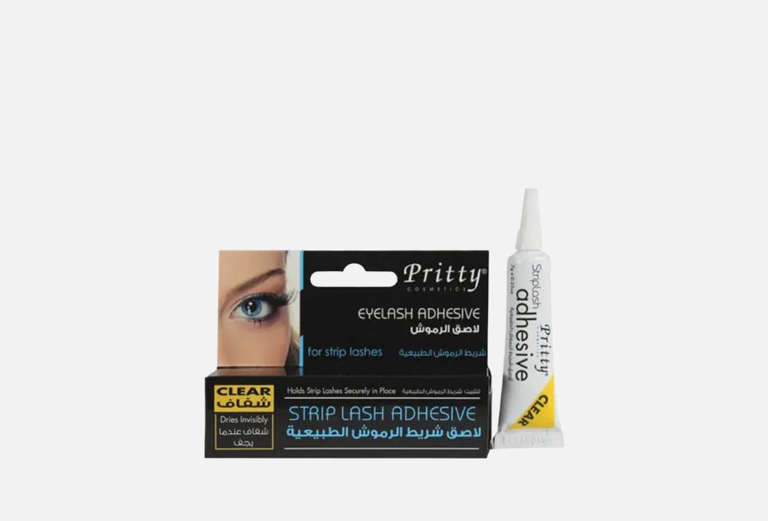 Pritty Lash adhesive Striplash Adhesive Clear Clear 7 g Pritty Lash adhesive Striplash Adhesive Clear