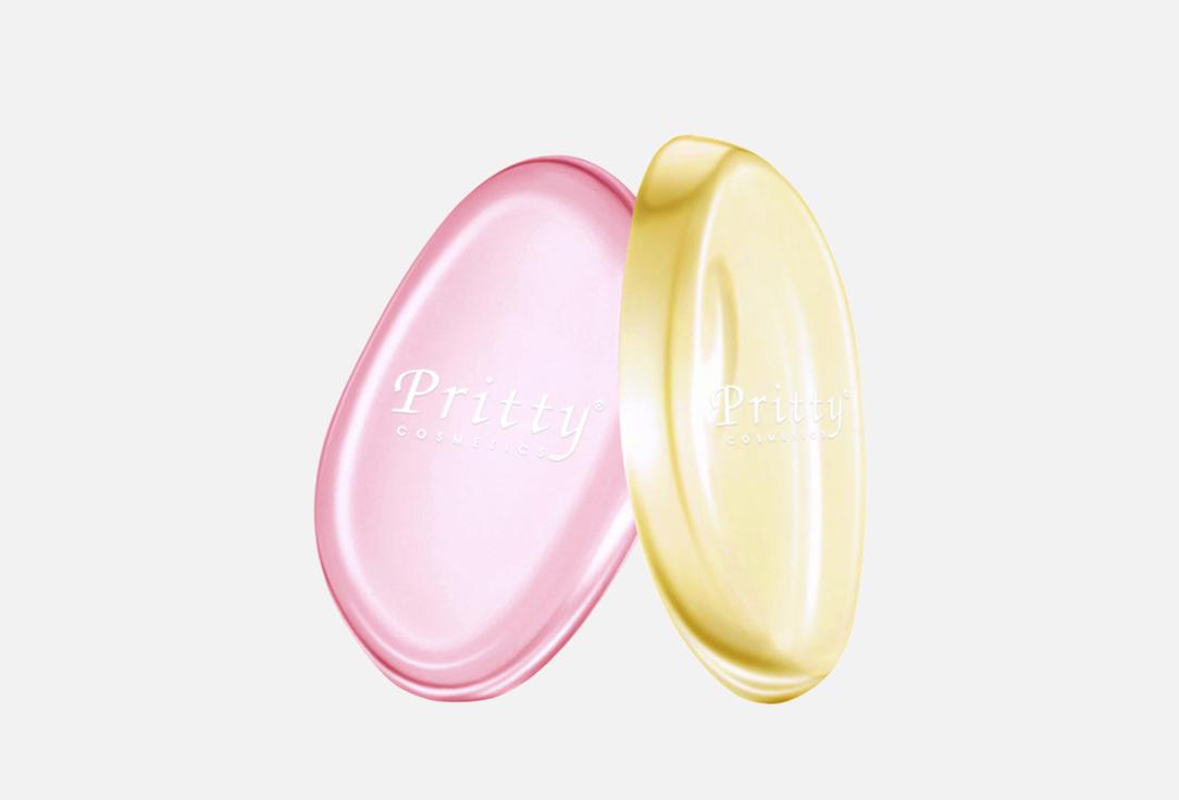 Pritty makeup blending applicator set Silicone Blender 2 pcs Pritty makeup blending applicator set Silicone Blender