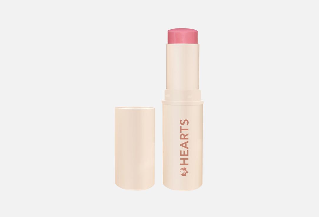 Hearts Dewy Creamy Blush Cream blush & Lipstick 02, Rose wood 8 g Hearts Dewy Creamy Blush Cream blush & Lipstick
