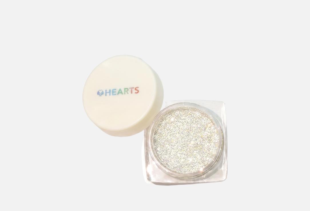 Hearts  Loose Glitter Shimmer Glitter Powder