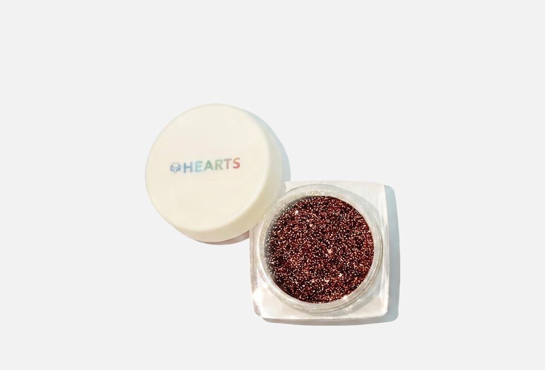 Hearts  Loose Glitter Shimmer Glitter Powder
