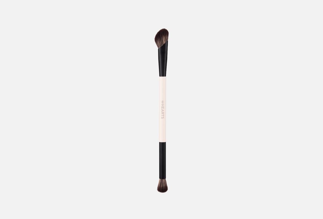 Hearts  Synthetic Makeup Brush Dual-ended Precision Contour Brush