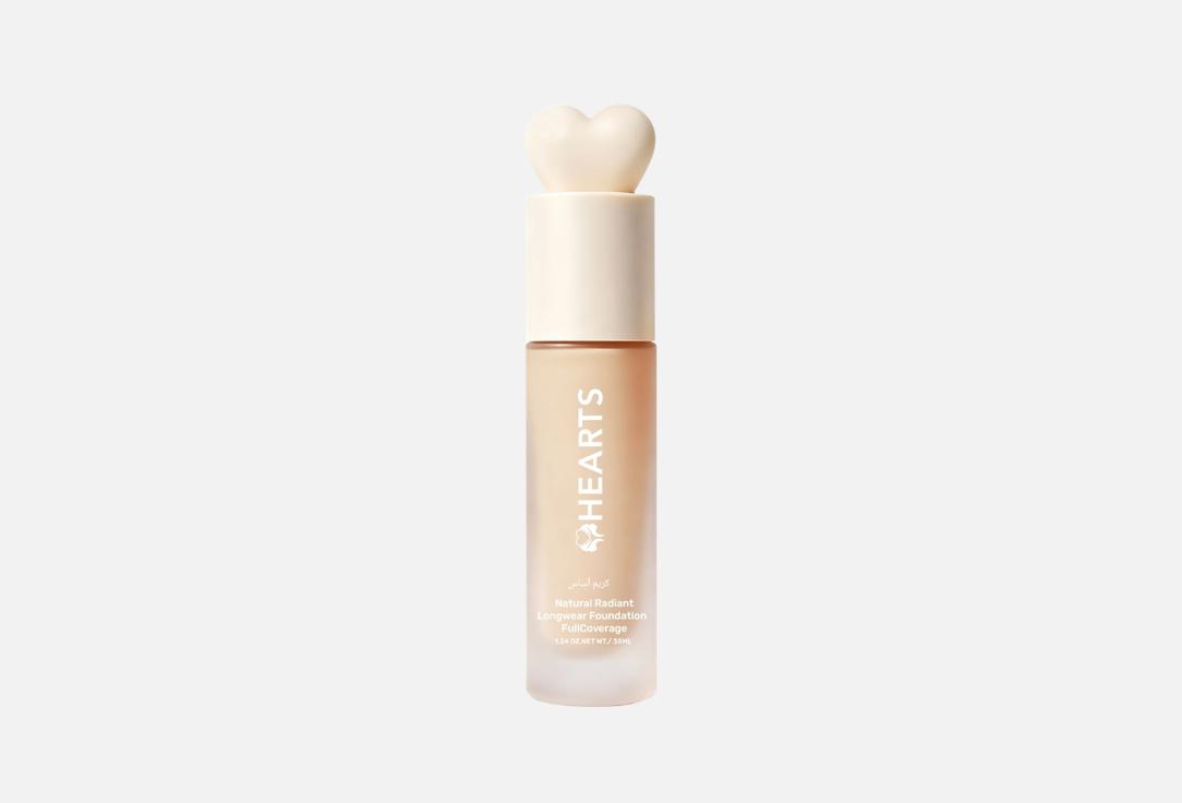 Hearts Liquid foundation Natural Long Wear Foundation L1 35 ml Hearts Liquid foundation Natural Long Wear Foundation
