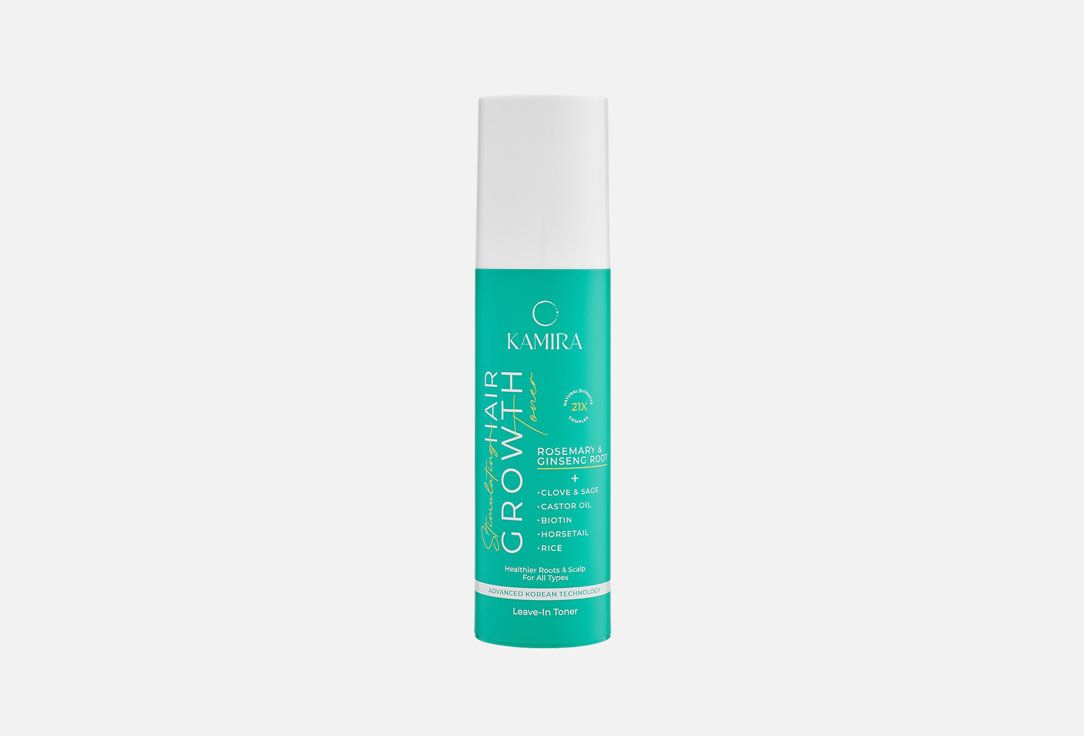 KAMIRA Daily strengthening scalp toner mist Hair growth rosemary & ginseng root