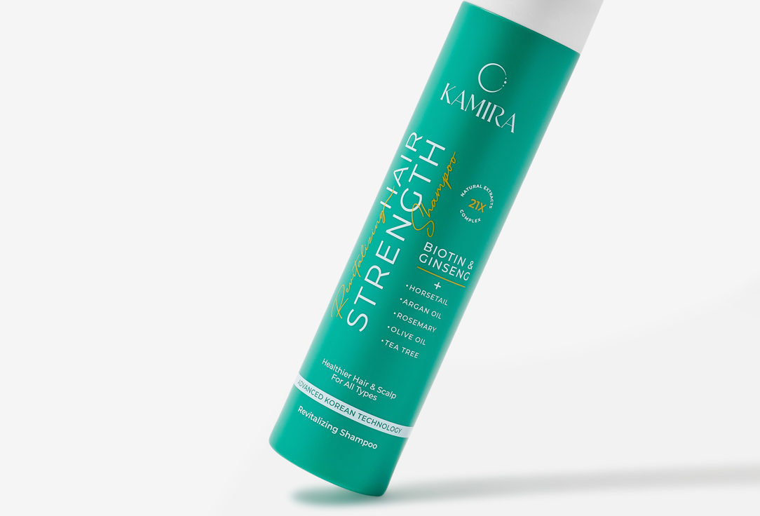 KAMIRA Revitalizing strengthening hair shampoo Hair strength biotin & ginseng