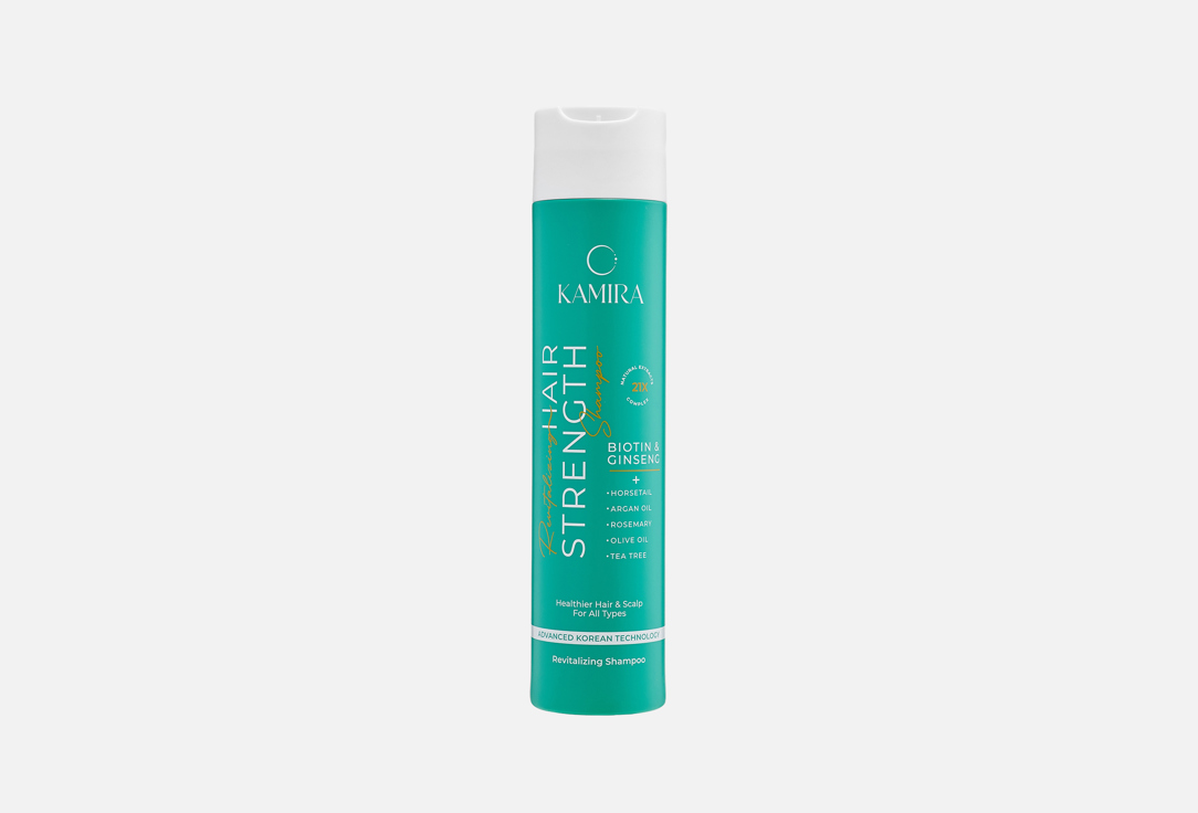 KAMIRA Revitalizing strengthening hair shampoo Hair strength biotin & ginseng
