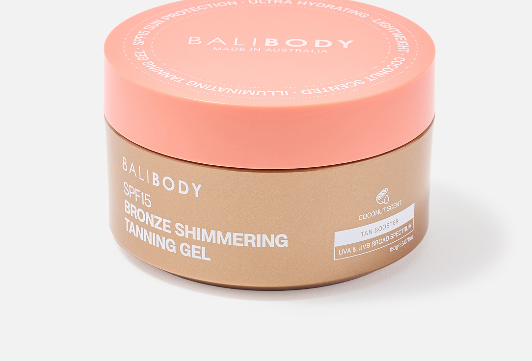 Bali Body Shimmering tanning body gel SPF 15 Shimmering Tanning Gel