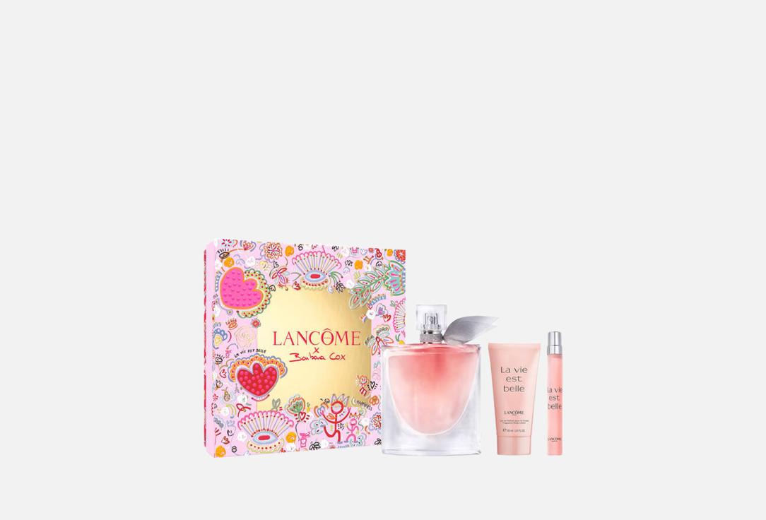 لانكوم مجموعة ماء عطر لا ڤي إي بيل 3 قطعة لانكوم مجموعة ماء عطر لا ڤي إي بيل