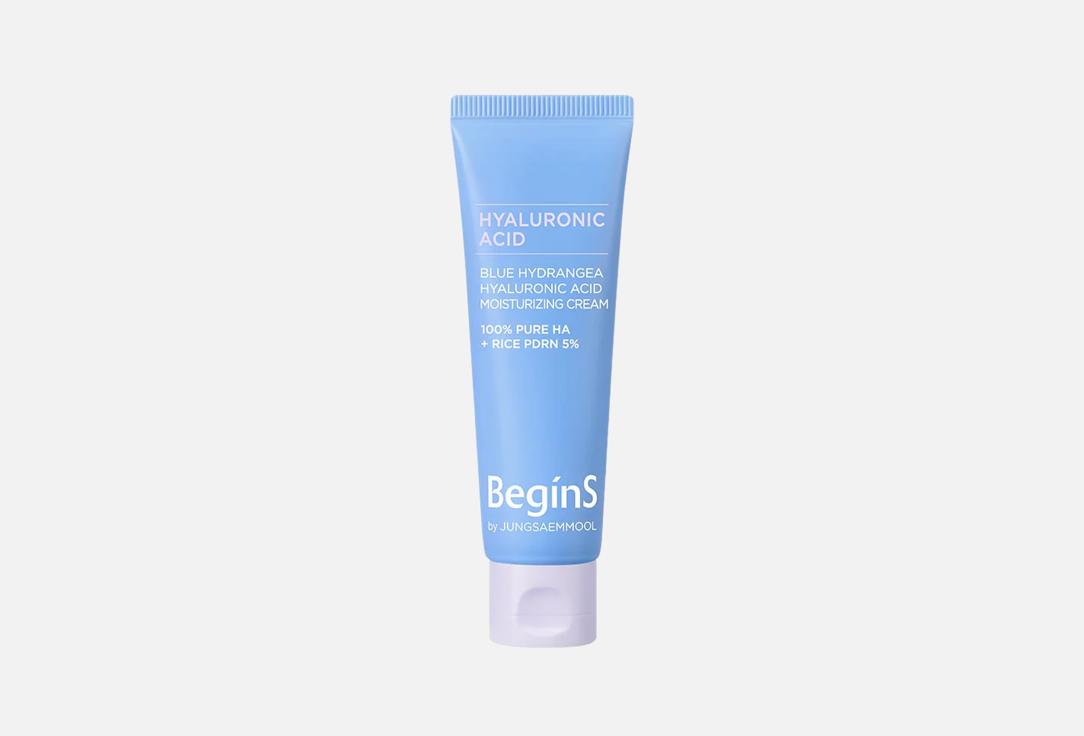 BeginS by JUNGSAEMMOOL Moisturizing plumping face cream Blue Hydrangea Hyaluronic Acid Cream 50 ml BeginS by JUNGSAEMMOOL Moisturizing plumping face cream Blue Hydrangea Hyaluronic Acid Cream