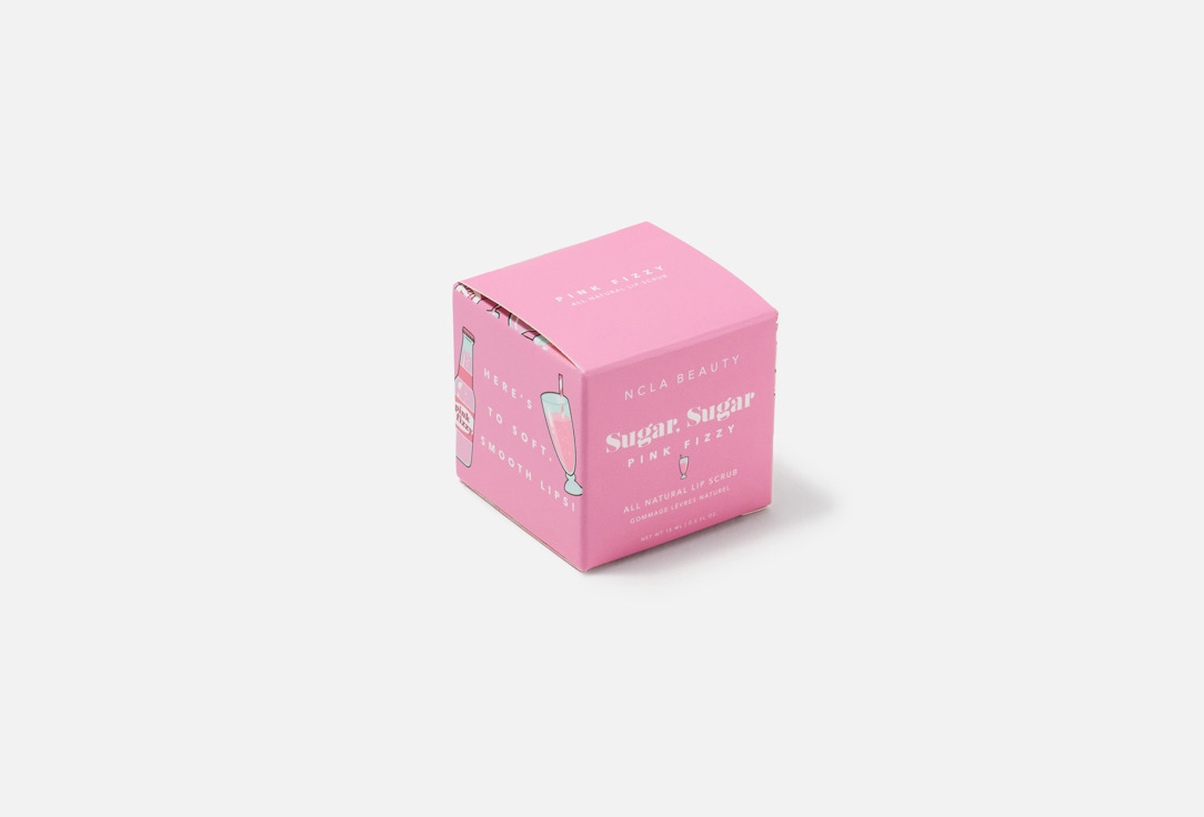 NCLA BEAUTY lip scrub Sugar Sugar Pink Champagne 15 ml NCLA BEAUTY lip scrub Sugar Sugar Pink Champagne