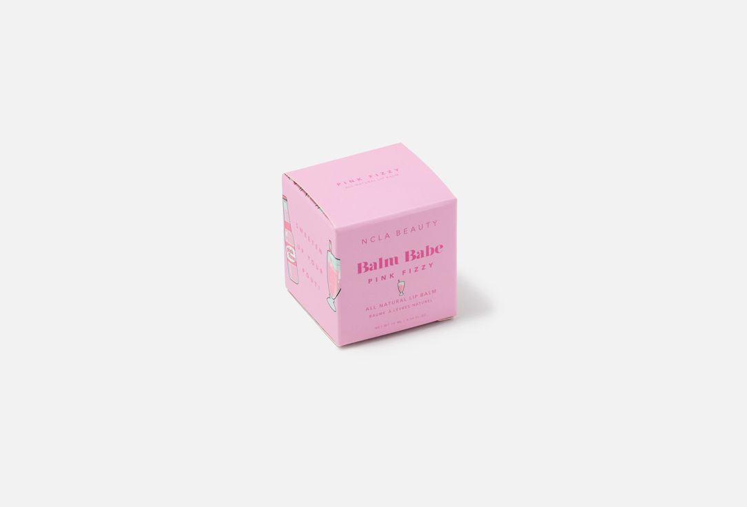 NCLA BEAUTY lip balm Balm Babe Pink Fizzy 10 ml NCLA BEAUTY lip balm Balm Babe Pink Fizzy