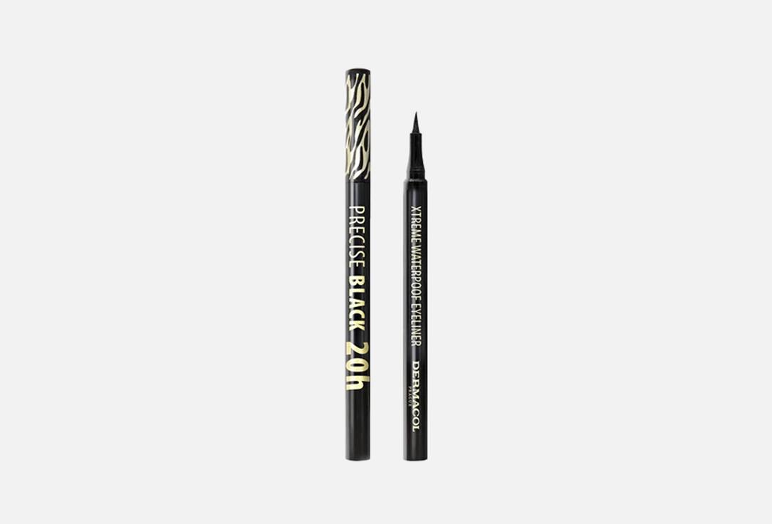 DERMACOL Waterproof liquid eyeliner Precise black 20H Xtreme 1 ml DERMACOL Waterproof liquid eyeliner Precise black 20H Xtreme