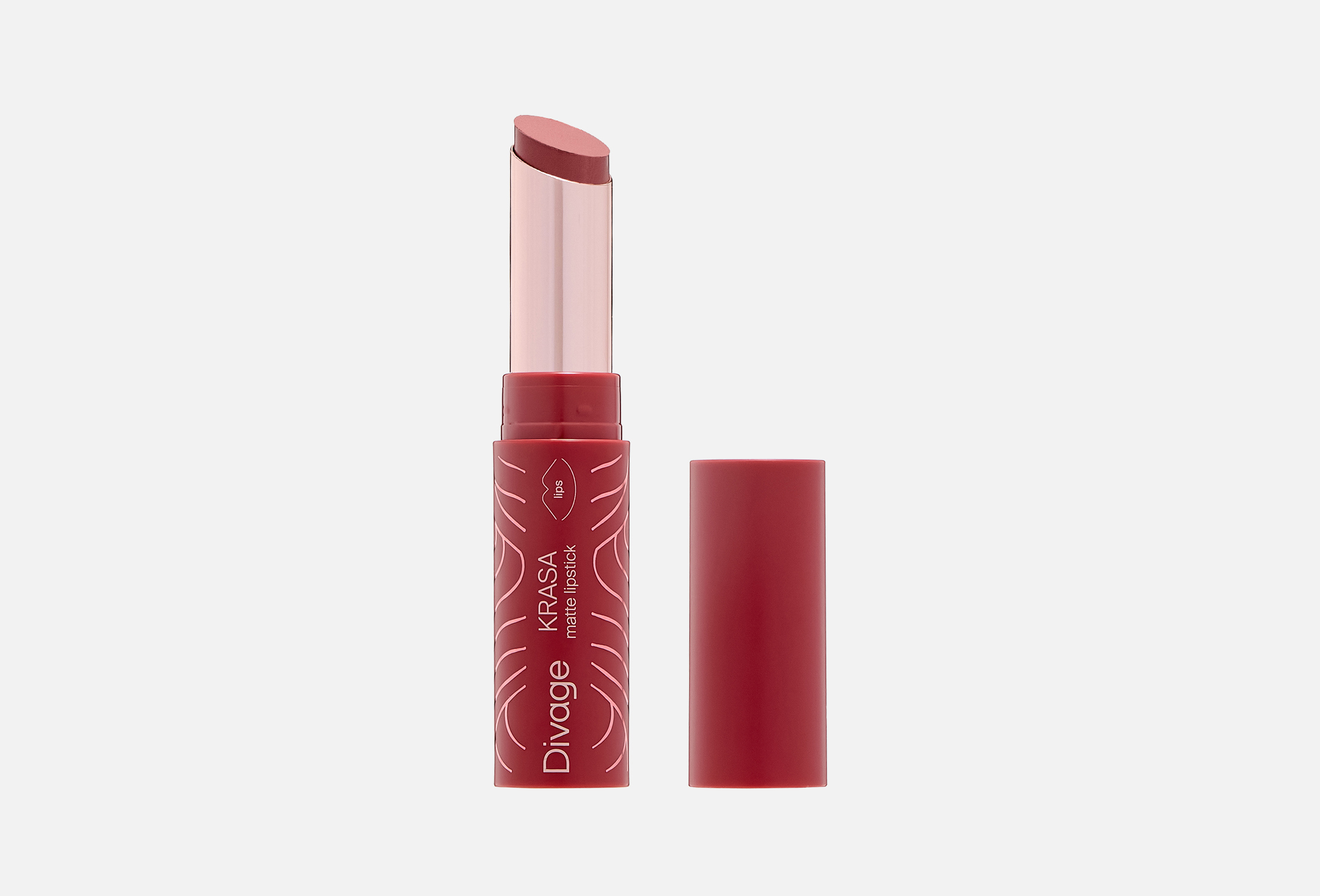 Krasa Matte Lipstick 3.1 01, Velvet Rose