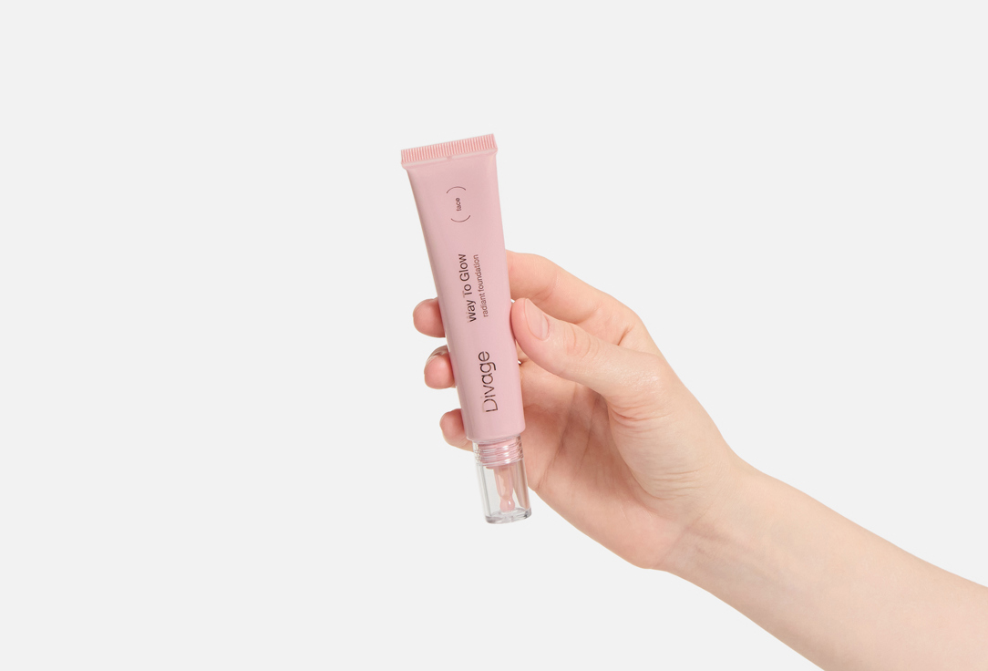 Divage Foundation Way To Glow radiant Foundation 04, Sand 30 ml Divage Foundation Way To Glow radiant Foundation