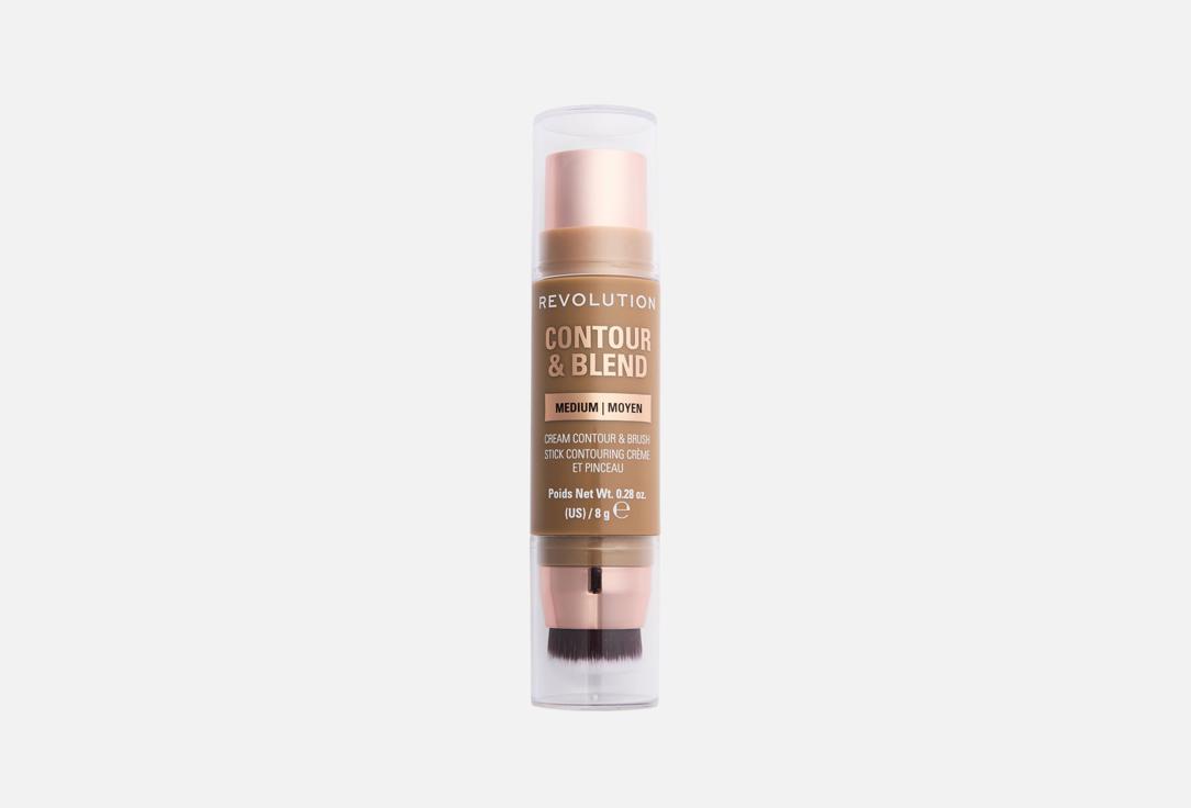 MakeUp Revolution Стик для контуринга Reloaded Contour & Blend Medium 8 г MakeUp Revolution Стик для контуринга Reloaded Contour & Blend