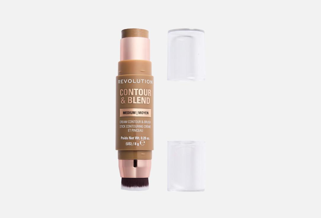 MakeUp Revolution Стик для контуринга Reloaded Contour & Blend Medium 8 г MakeUp Revolution Стик для контуринга Reloaded Contour & Blend