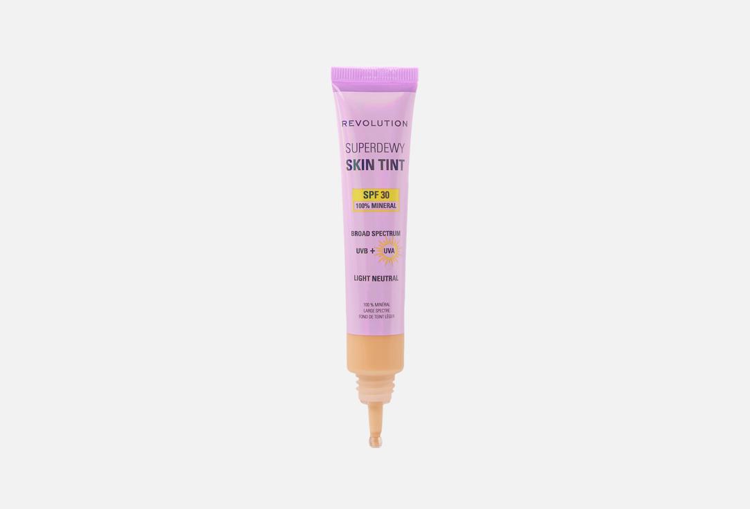 MakeUp Revolution Тинт для лица SPF 30 Superdewy Skin Tint Light neutral 28 мл MakeUp Revolution Тинт для лица SPF 30 Superdewy Skin Tint