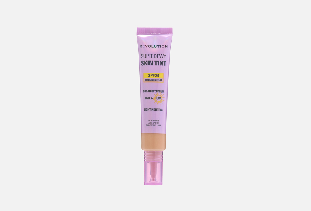 MakeUp Revolution Lightweight foundation SPF 30 Superdewy Skin Tint