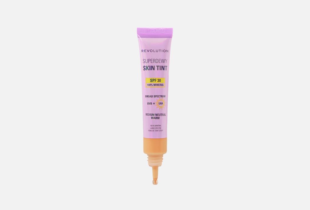 MakeUp Revolution Lightweight foundation SPF 30 Superdewy Skin Tint