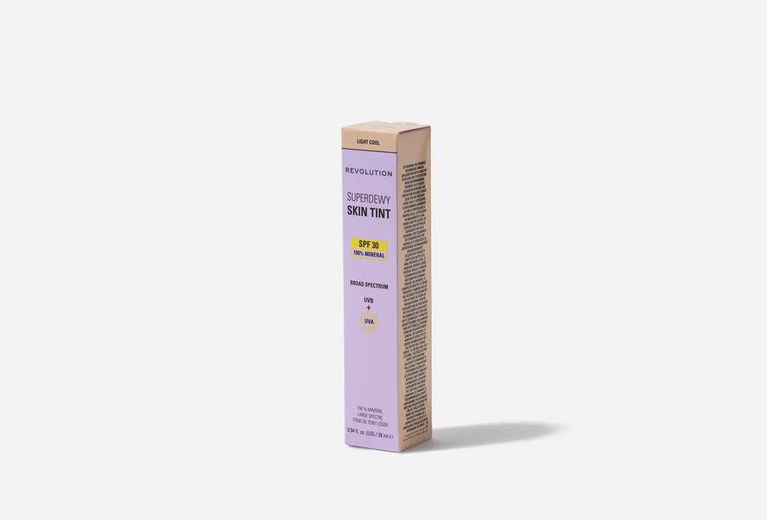 MakeUp Revolution Lightweight foundation SPF 30 Superdewy Skin Tint