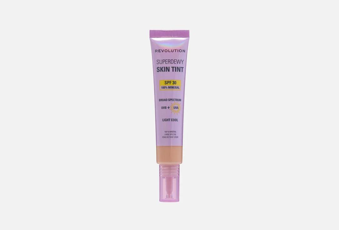 MakeUp Revolution Lightweight foundation SPF 30 Superdewy Skin Tint