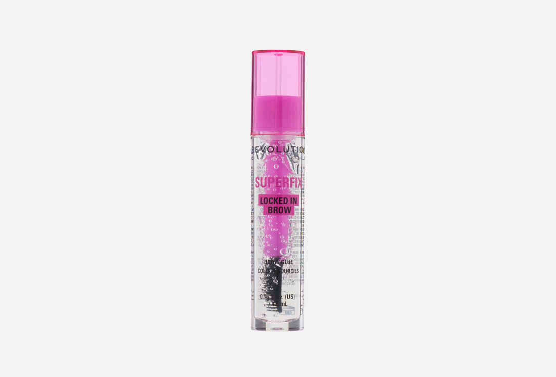 MakeUp Revolution Long-Hold Clear Brow Gel Superfix Brow Lock 16H
