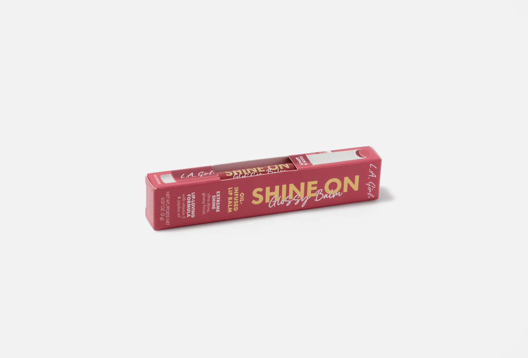 L.A. Girl Tinted glossy hydrating lip balm Shine On Glossy rosé 2 g L.A. Girl Tinted glossy hydrating lip balm Shine On