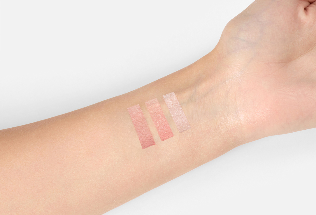 ZeeSea Radiant Powder Blush 3-Color Concealer Blusher Midnight Rose 5 g ZeeSea Radiant Powder Blush 3-Color Concealer Blusher