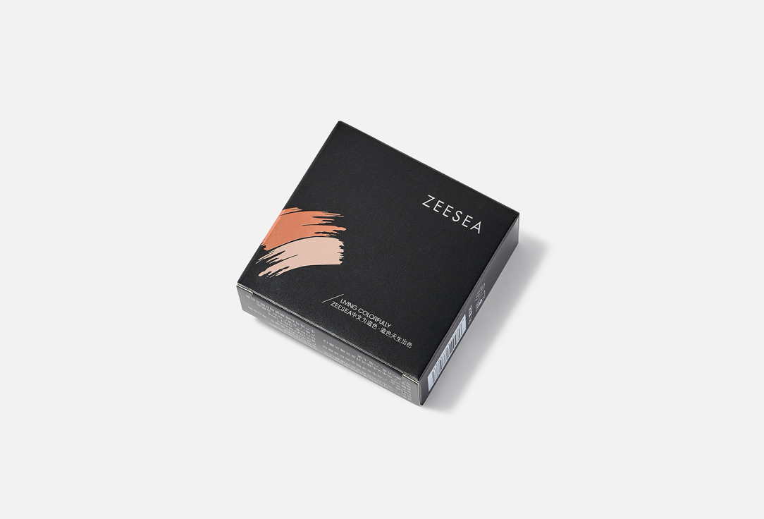 ZeeSea Radiant Powder Blush 3-Color Concealer Blusher Midnight Rose 5 g ZeeSea Radiant Powder Blush 3-Color Concealer Blusher