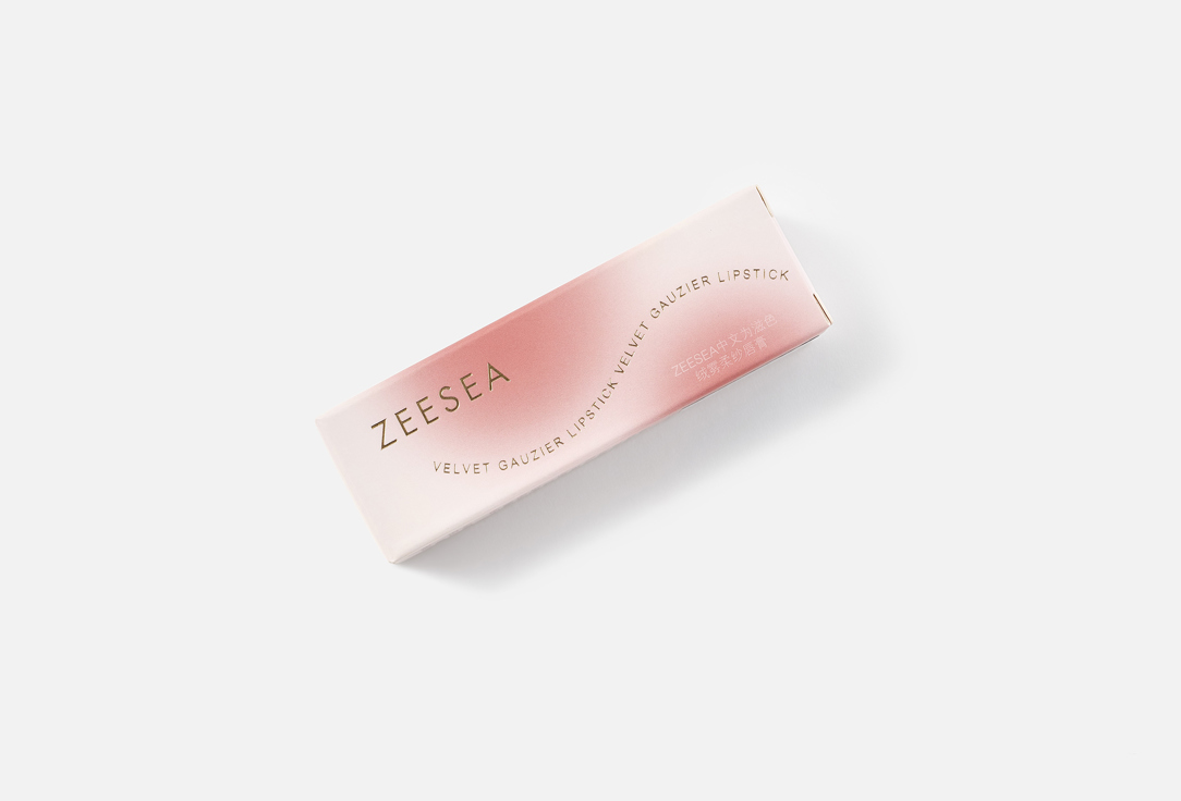 ZeeSea Matte creamy lipstick Velvet Gauzier 03, Fire Sunset 3 g ZeeSea Matte creamy lipstick Velvet Gauzier