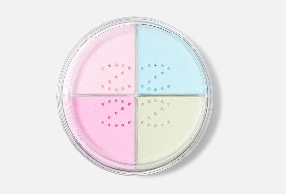 ZeeSea Color-Correcting Loose Powder Four Color Powder Light Color 10 g ZeeSea Color-Correcting Loose Powder Four Color Powder
