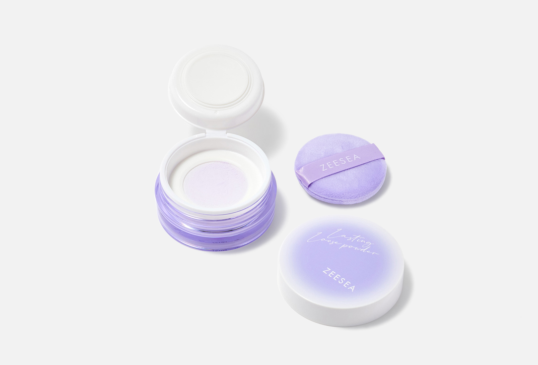 ZeeSea Matte Loose Setting Powder Light And Soft Purple 6 g ZeeSea Matte Loose Setting Powder Light And Soft