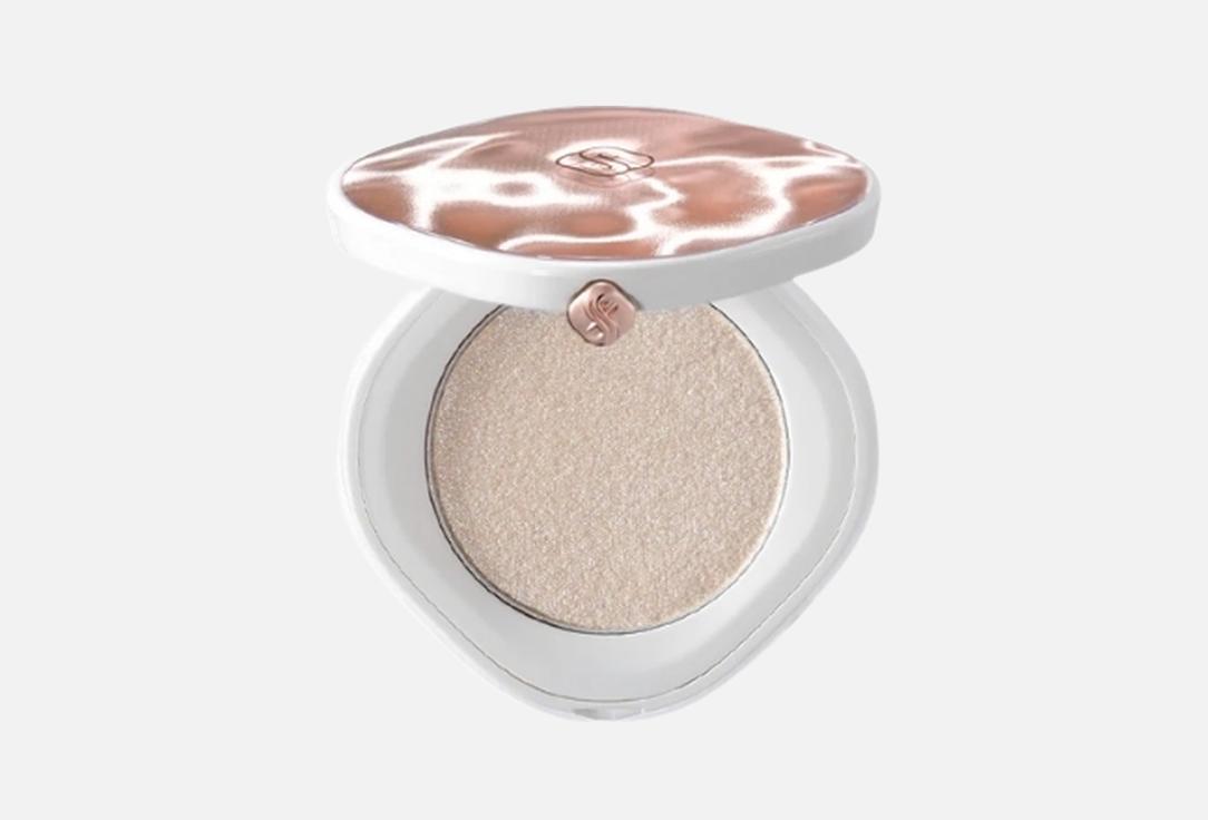 Florasis Powder highlighter Gentle Waves Aqua Glow 02, Golden delight 4 g Florasis Powder highlighter Gentle Waves Aqua Glow
