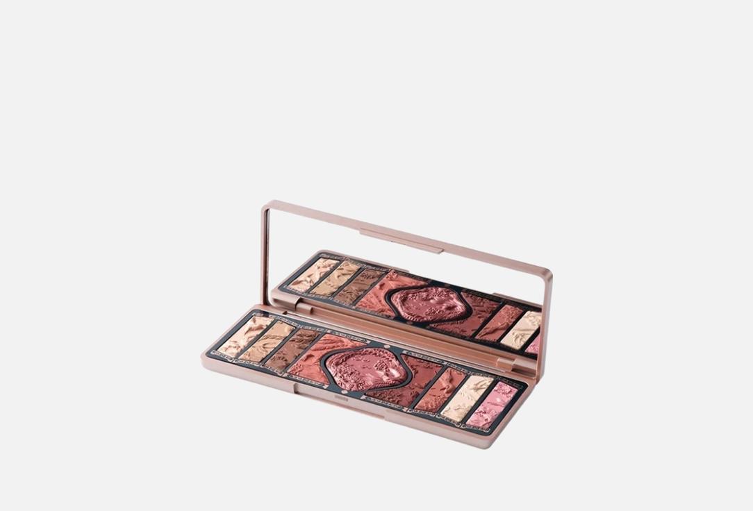 Florasis Палетка для лица и глаз Floral Engraving Phoenix Makeup Palette 04, Burgundy sunset 12.8 г Florasis Палетка для лица и глаз Floral Engraving Phoenix Makeup Palette