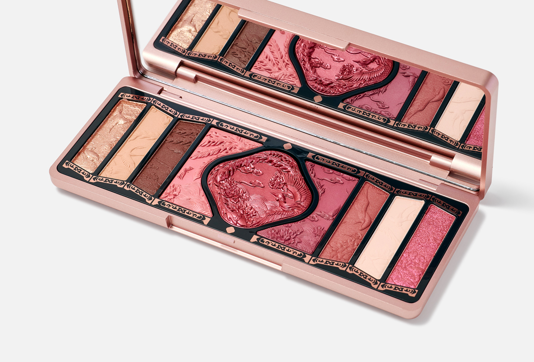 Florasis Палетка для лица и глаз Floral Engraving Phoenix Makeup Palette